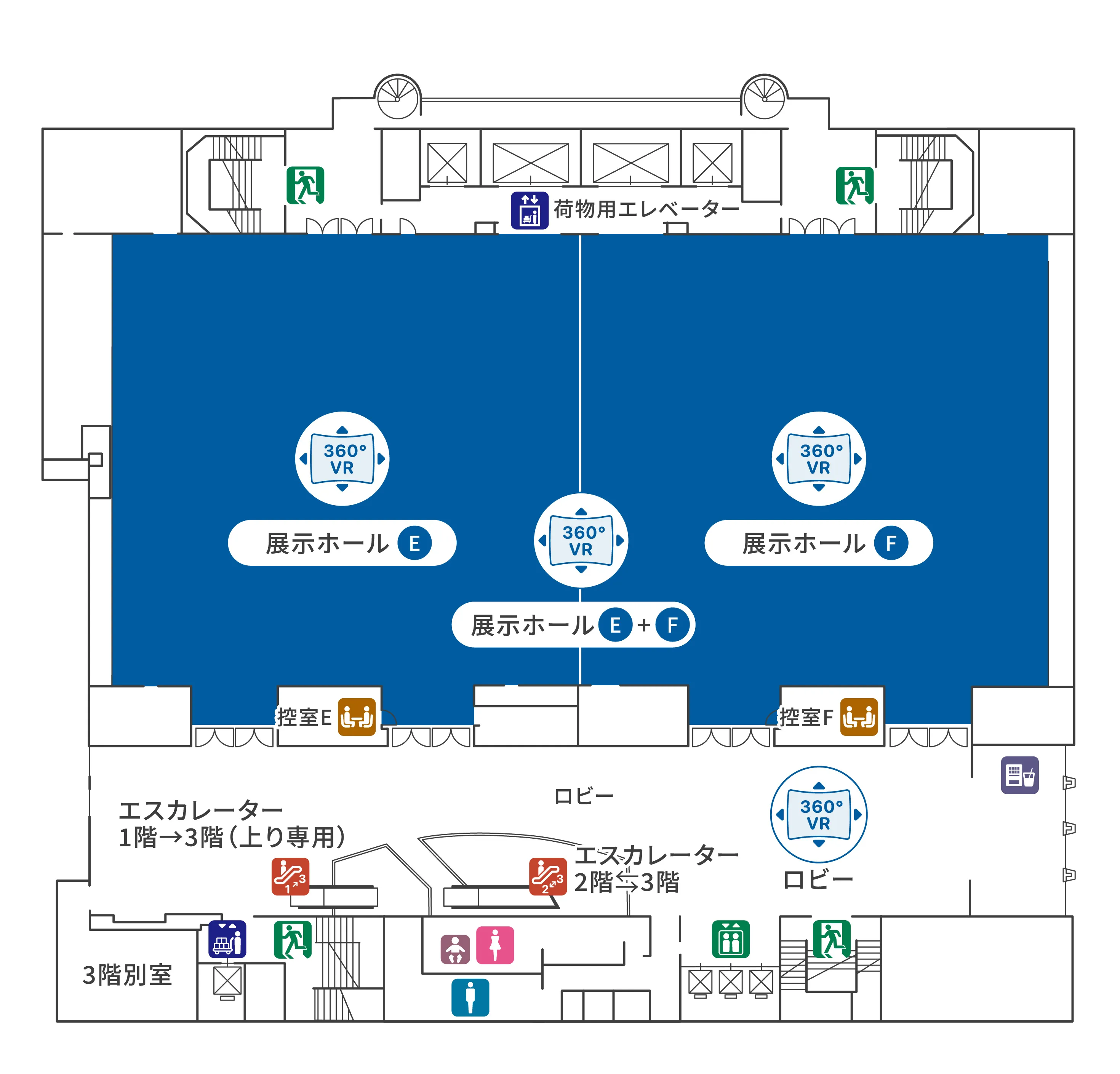 3階フロアマップ