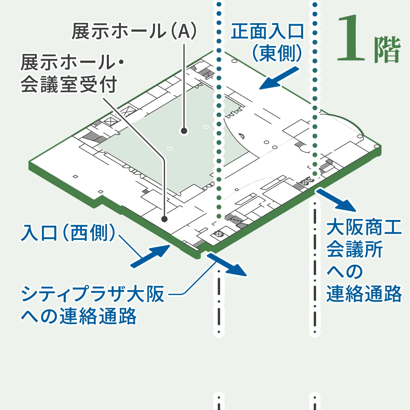 2階 展示ホール マップ